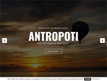 Tablet Screenshot of antropoti.com